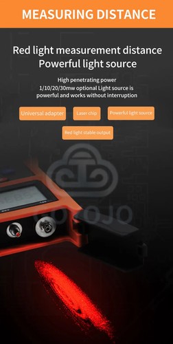 All-in-one Optical Fiber Light Decay Tester Power Meter Red High-Precision - 第 9/20 張圖片