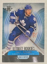 2013-14 JAMIE DEVANE UD ULTIMATE ROOKIES CARD #81 MAPLE LEAFS #467/499