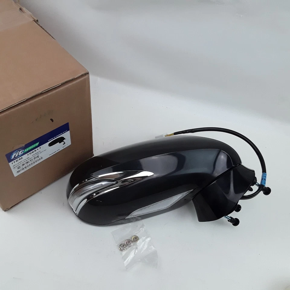 Fit System 70651T Right Side View Mirrors Fits Lexus IS 250 350 Sedan 2009-2013 - Image 3 of 4