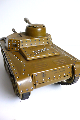 JOUET TANK CHAR JOUSTRA TCHAD mecanique