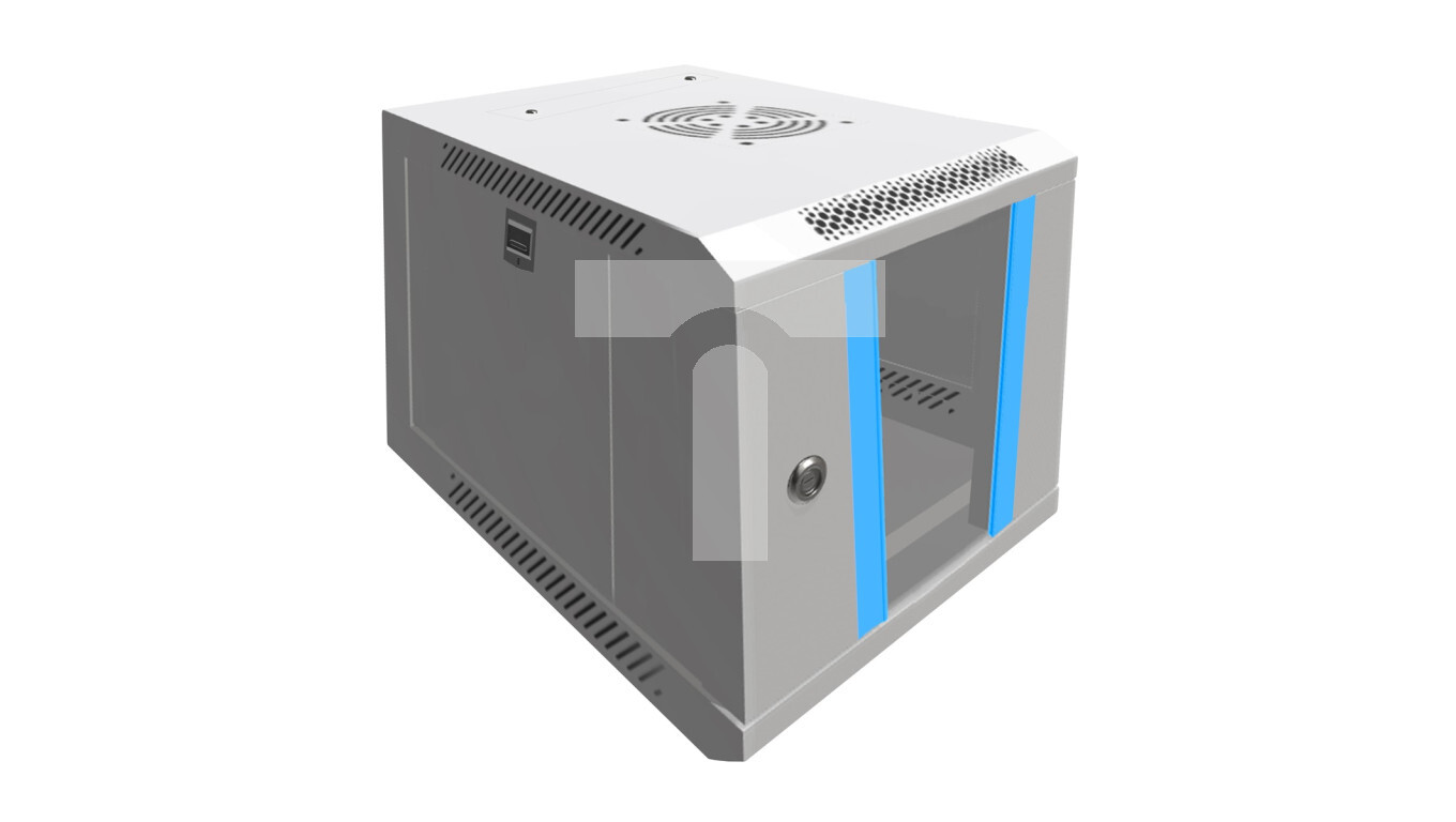 Extralink 6U 10 wall-mounted rack cabinet, gray /T2UK