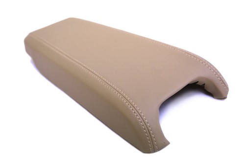 Fits 07-12 Nissan Altima Beige Leather Synthetic Center Console Armrest Cover - Foto 5