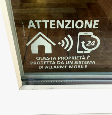 4 X Klebstoffe Alarm GPS für Immobilien System Alarm Mobil für Innenraum