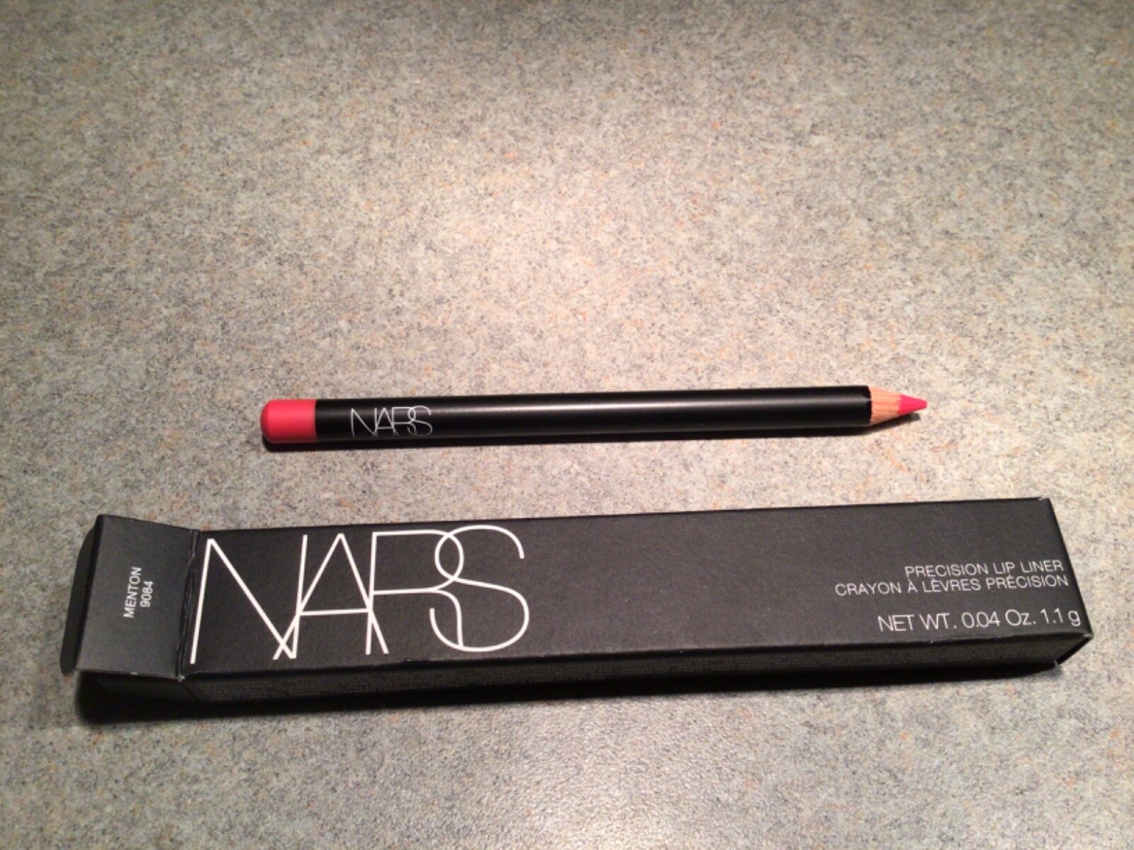 NARS ~ PRECISION LIP LINER PENCIL ~ MENTON ~ 0.04 OZ~BRAND NEW IN BOX-image