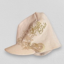 Vintage Y2K Southpole With Bill/Brim Cream/Gold Y2K OSFA Adult