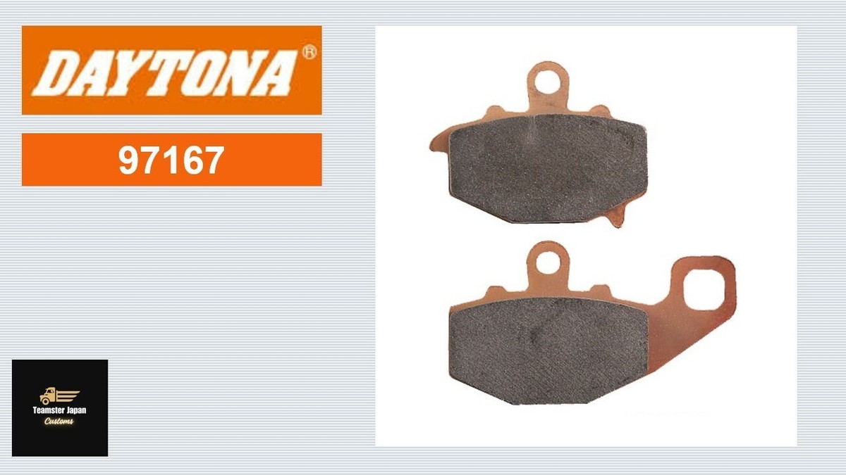 ✿様 ❷❺⑪ DAYTONA OEM 97169 Golden pad χ brake pad From Japan | eBay