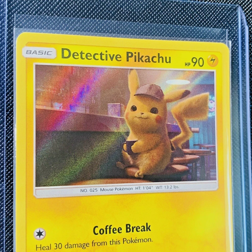 Detective Pikachu Movie Promo Holo SM190 Pokemon Card EXCLUSIVE MINT - Image 3 of 4