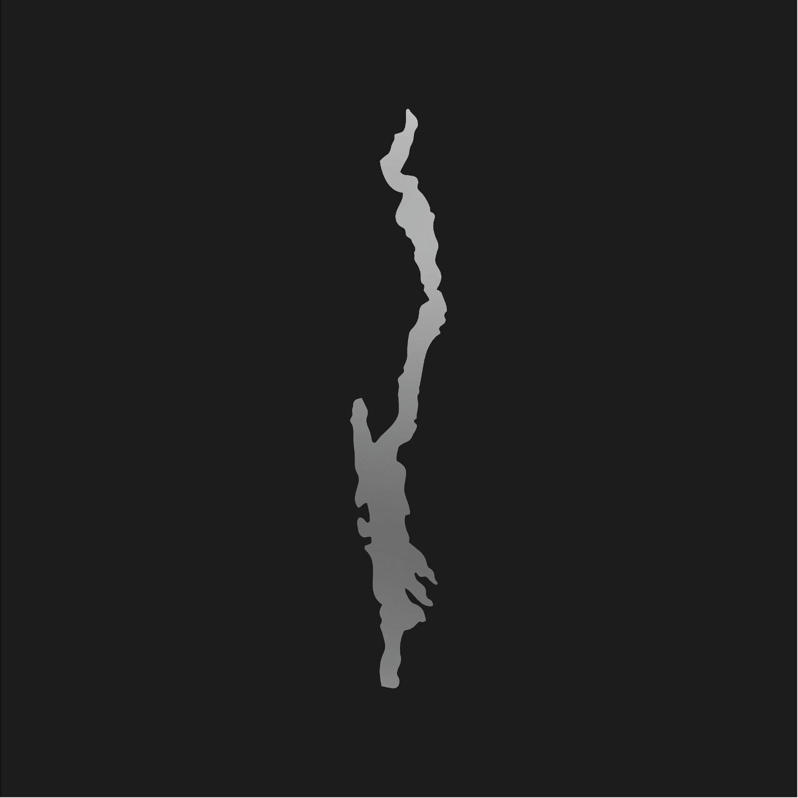 Lake George Outline Vinyl Decal New York Window Laptop Sticker