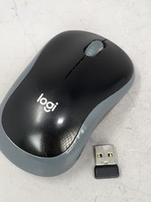 Logitech M185 Wireless Mouse 2.4GHz USB Nano Receiver Tested Working