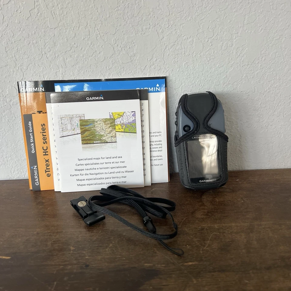Paquete de navegador personal portátil Garmin eTrex Legend HCx GPS - Trabajo probado Foto 2 de 4