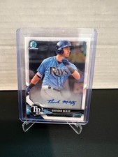 2017 Bowman Chrome Draft Brendan McKay 1st  Auto