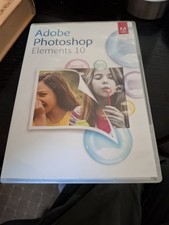 Adobe Photoshop Elements 10 3 Disc PC CD Rom VGC 