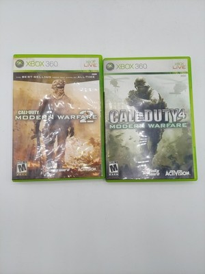 Modern Warfare 1 & 2 Xbox 360