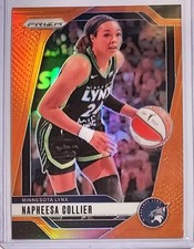 Napheesa Collier 2024 Panini Prizm WNBA Orange Prizms /99 #26 Minnesota Lynx