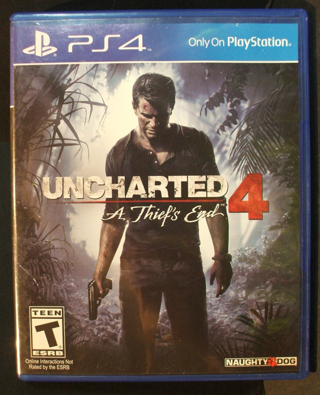 UNCHARTED 4 - A Thief's End Playstation PS4 SONY Naughty Dog Rated M