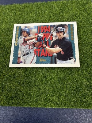 1995 Topps #387 Cal Ripken Wil Cordero AS Baltimore Orioles Montreal Expos AQ1
