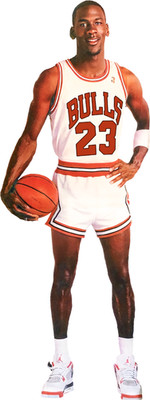 Michael Jordan Life-Size 6 6  Cardboard Cutout   Home Alone Style Prop