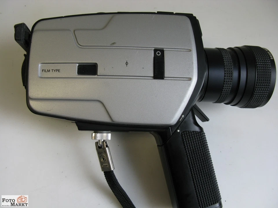 Bauer Super 8 Filmkamera C47 XL S8 Film Objektiv Macro-Neovaron 1,2/7-45 - Bild 4 von 4