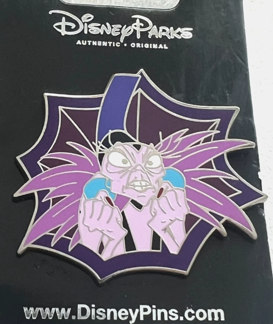 VINTAGE Disney Pin YZMA Emperor's New Groove Villain Angry Portrait NEW 2015