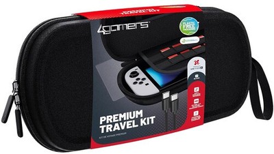 Switch 2 Accessory: Case - 4Gamers Premium Travel Kit [New ]
