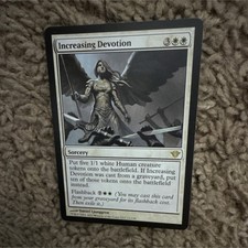 Magic: The Gathering Increasing Devotion Dark Ascension Sorcery Rare White