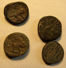 LOT OF 4 VARIOUS GREEK DRACHMA COINS FINE CONDITION — photo 8