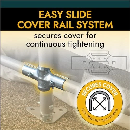 MARCOS DE DOSEL COCHERA GARAJE TECHO ESTILO PICO SHELTERLOGIC - ARENISCA Foto 4 de 4