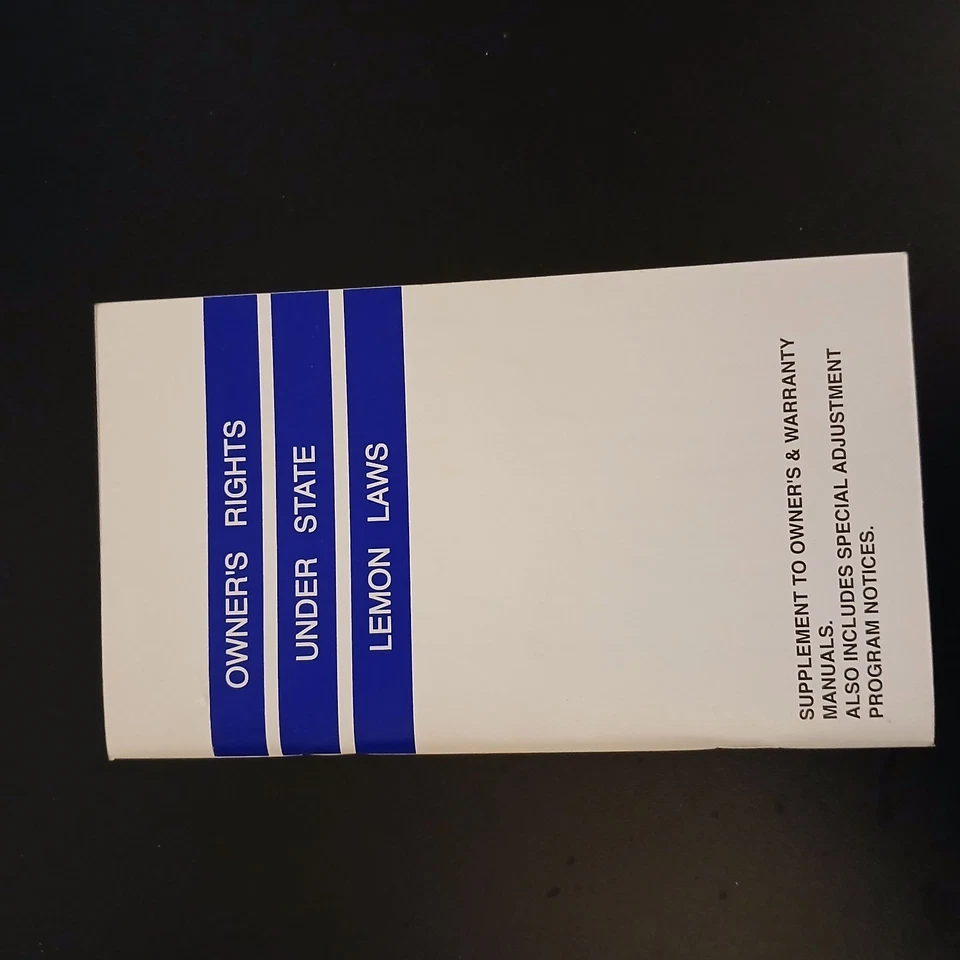 OEM Dodge Grand Caravan Manual del Propietario Conjunto y Estuche Funcionarán con Otros Años Foto 4 de 4