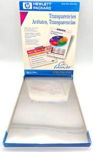 HP Color Laserjet C2934A Transparencies Film - Includes 42 sheets- 8 1/2 X 11 In