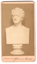 Fotografie Steinberger & Bauer, Frankfurt, Junghofstraße 10, Göthe-Büste von Ca 