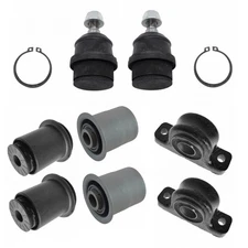 8 Suspension Kit Forward Rearward & Outer Control Arm Bushings lower Ball Joints