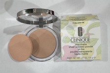 Clinique Stay Matte Sheer Pressed Powder 17 Stay Golden M Oil Free New In Box