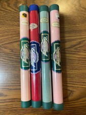 Charles Craft Cross Stitch Fabric Aida 14 Count Cotton Cloth 15  x18  Lot Of 4