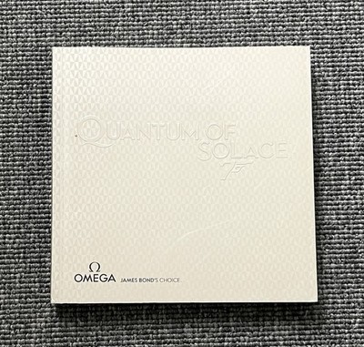 OMEGA James Bond 007 - Quantum of Solace - Booklet Broschüre, 2008 - Selten