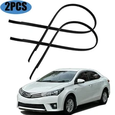 2x Roof Drip Molding Trim 75556-02260/75555-02270 For Toyota Corolla Sedan 14-17