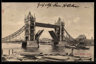 Ansichtskarte London, Tower Bridge 