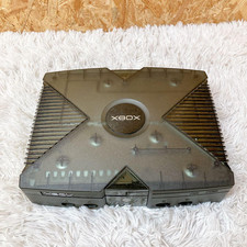 Microsoft Xbox Original Special Edition Clear Black Skeleton Console Japan NTSC