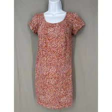 APC Dress Womens Small Red Mini Colorful Casual Capsule Cotton Primary Colors