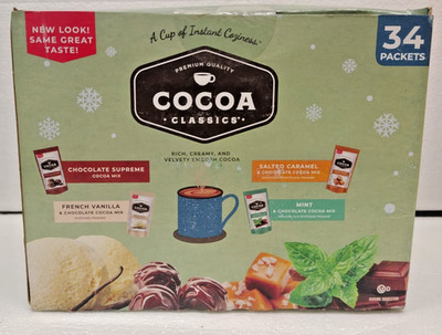 Land o Lakes Cocoa Classics  Mix, Variety Pack, 34 ct - 4 flavors - 1.25 oz each