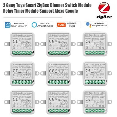 Tuya MINI Zigbee Smart DimmerSwitch DIY 1-Wege Steuerrelais Timer Modul DE