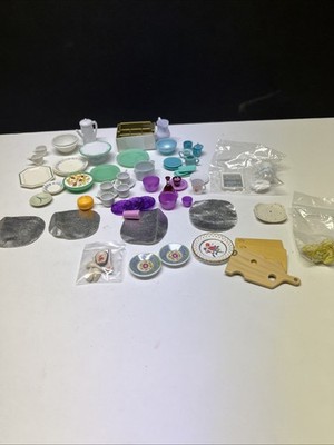 Assorted Lot Of Kitchenware Unbranded Cutting Boards Plates Pitchers