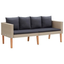 Patio Sofa Couch Outdoor Deck Wicker Furnitur...
