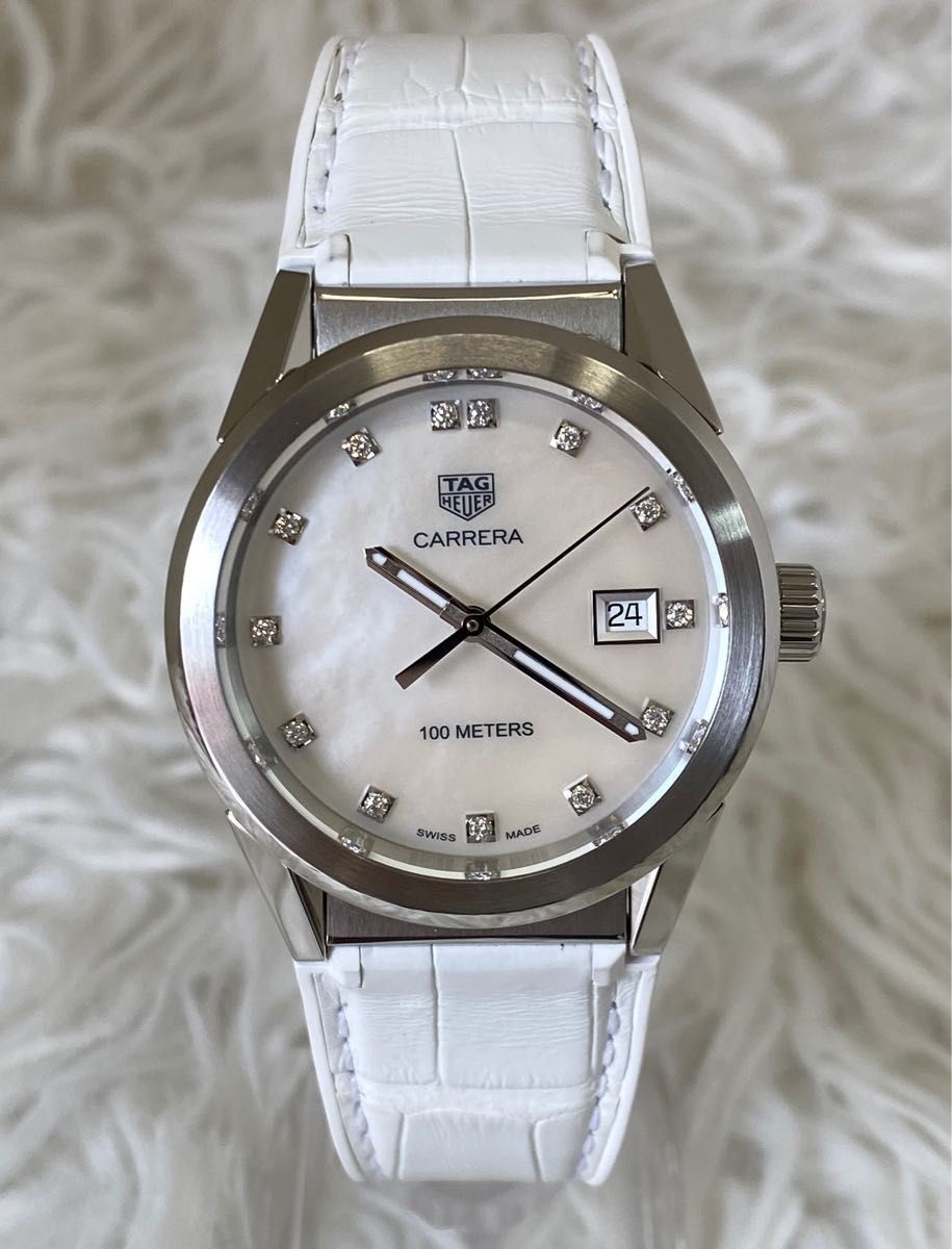 Tag Heuer Carrera 13P Diamond Ladies Luxury Watch