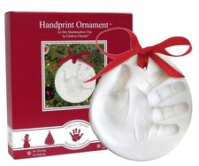 Non-Toxic Baby Handprint/Footprint Ornament Kit - Perfect for Holiday Gifting