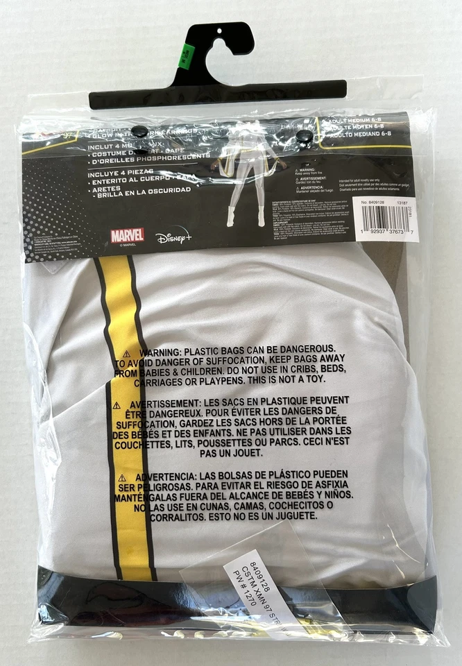 Marvel Xmen '97 Storm Halloween Cosplay Costume With Adult Women's Medium New - Image 4 of 4