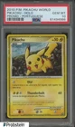2010 Pokemon World Promo Portuguese Pikachu Holo PSA 10 GEM MINT
