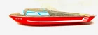 Vintage Ohio Art Toy Speed Boat, tin litho, USA  1960's Nice condition