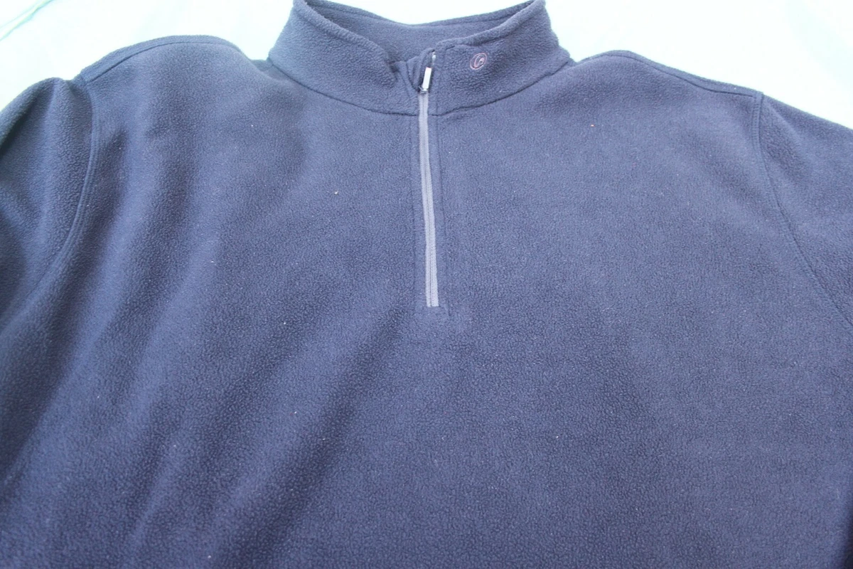 PULL POLAIRE homme * GO SPORT * T. XXL - 2XL BLEU MARINE