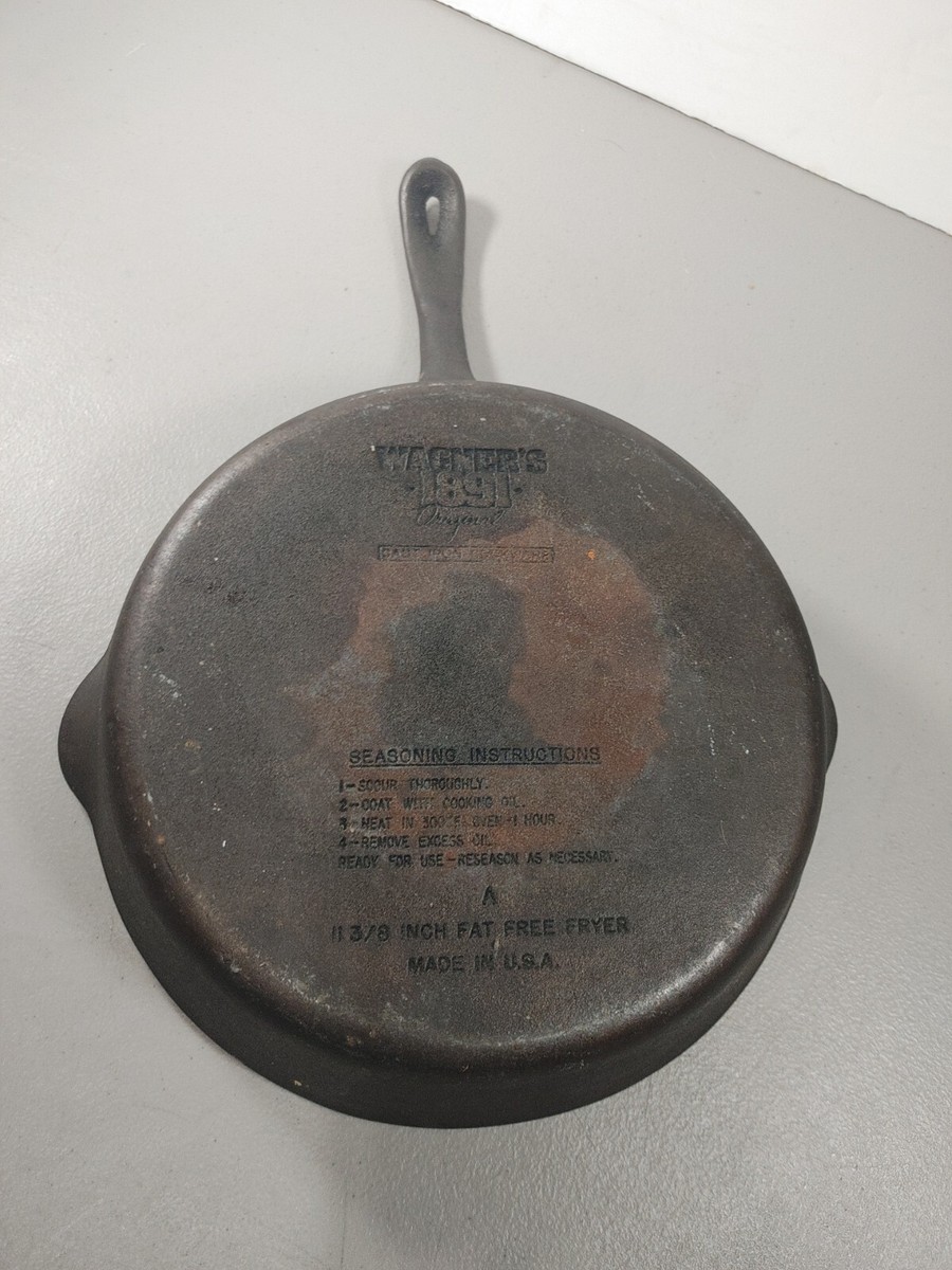 Vintage Wagner's 1891, 11 3/8