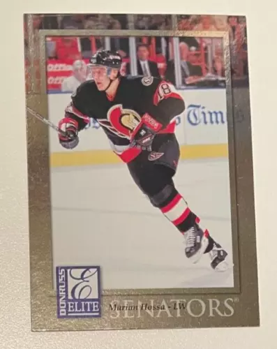 1997-98 Donruss Elite Marian Hossa #28 Rookie Card RC HOF Ottawa Senators